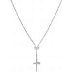 Amen Kreuzkette mit Herz für Damen CLCHB Bild der Amen Kreuzkette mit Herz für Damen CLCHB