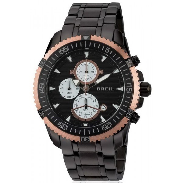 Купить Breil Мужские Часы Ground Edge TW1507 Кварцевый Хронограф