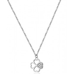 Brosway Damenhalskette Chakra BHKN091 Vierblättriges Kleeblatt kaufen