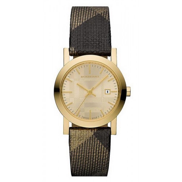 Buy Burberry Ladies Watch The City Nova Check BU1875