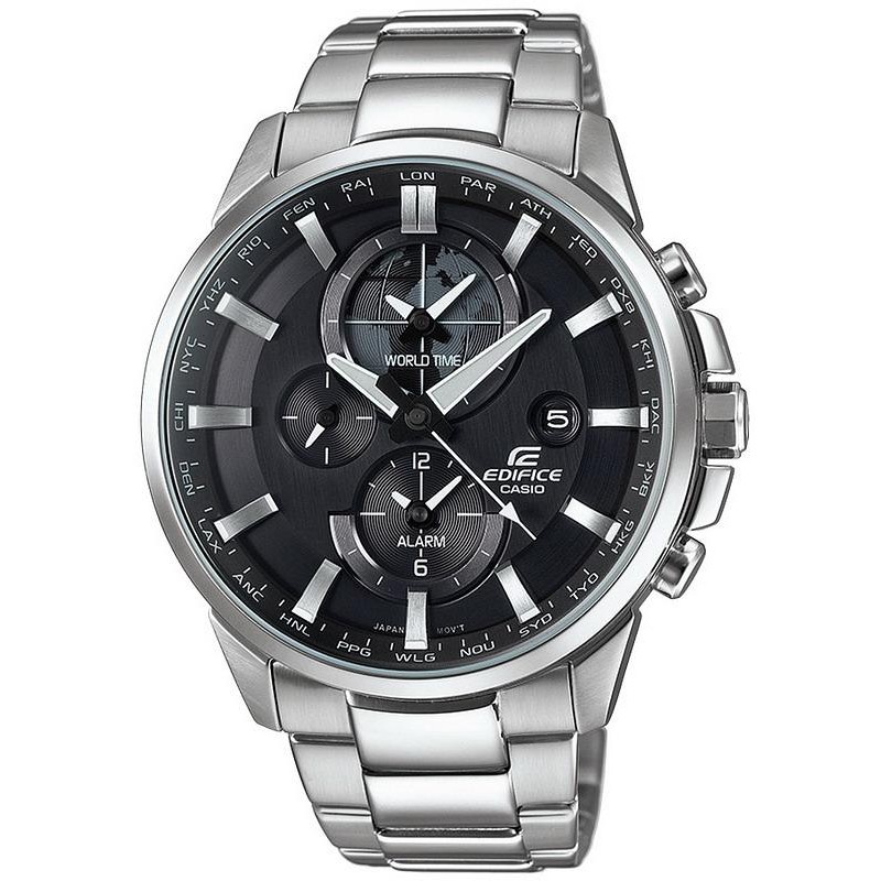 casio edifice world time watch