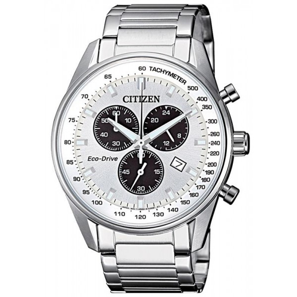 Купить Citizen Мужские Часы Chrono Eco-Drive AT2390-82A