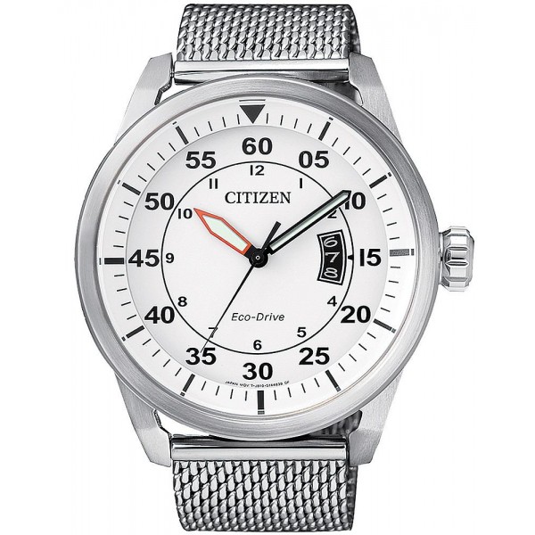 Купить Citizen Мужские Часы Aviator Eco-Drive AW1360-55A