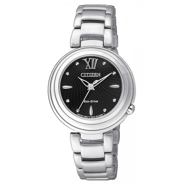 Kaufen Sie Citizen Damenuhr Elegant Eco-Drive EM0331-52E Perlmutt