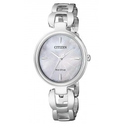 Citizen Женские Часы Eco-Drive EM0420-89D Перламутр