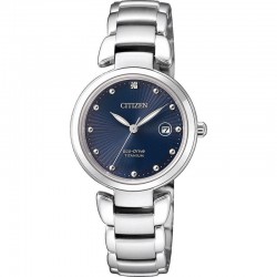 Купить Citizen Женские Часы Super Titanium Eco-Drive EW2500-88L Бриллиант