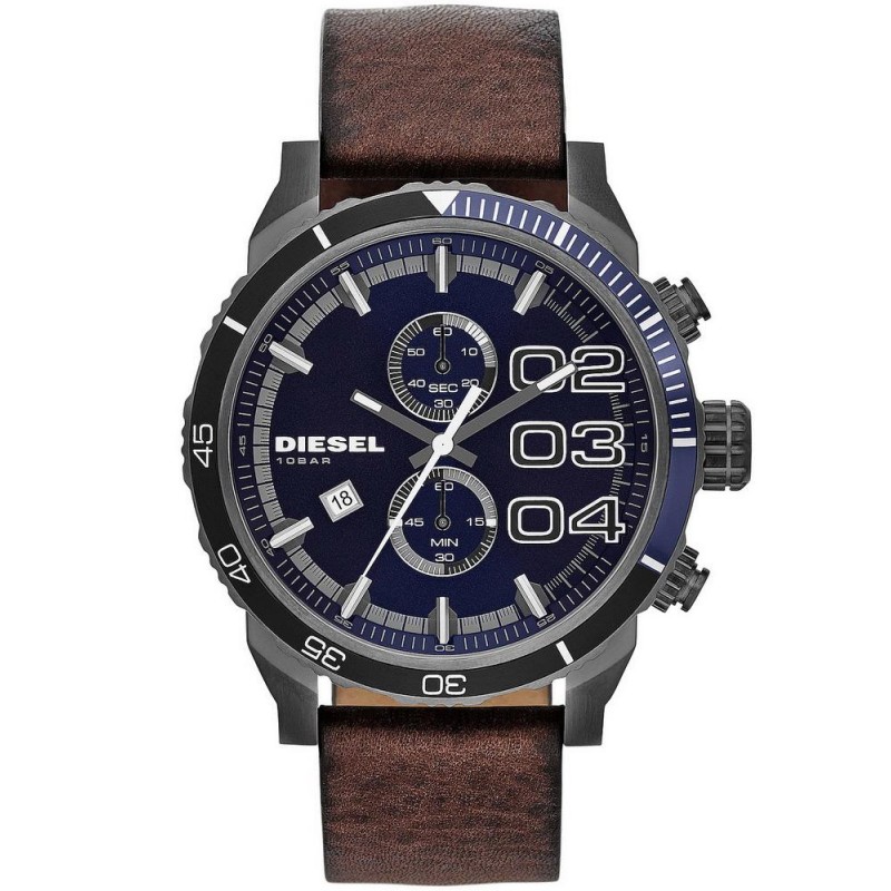 Men's Diesel Double Down 48 Chronograph Watch DZ4312