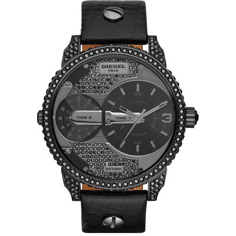 Unisex Diesel Watch Mini Daddy DZ7328 Dual Time - Crivelli Shopping