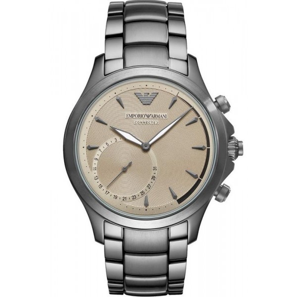 Buy Emporio Armani Connected Men's Watch Alberto ART3017 Hybrid Smartwatch