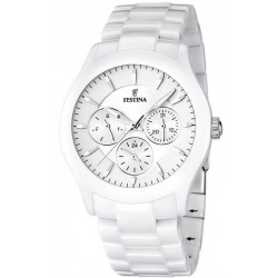 Buy Men's Festina Watch Ceramic F16639/1 Multifunction Quartz