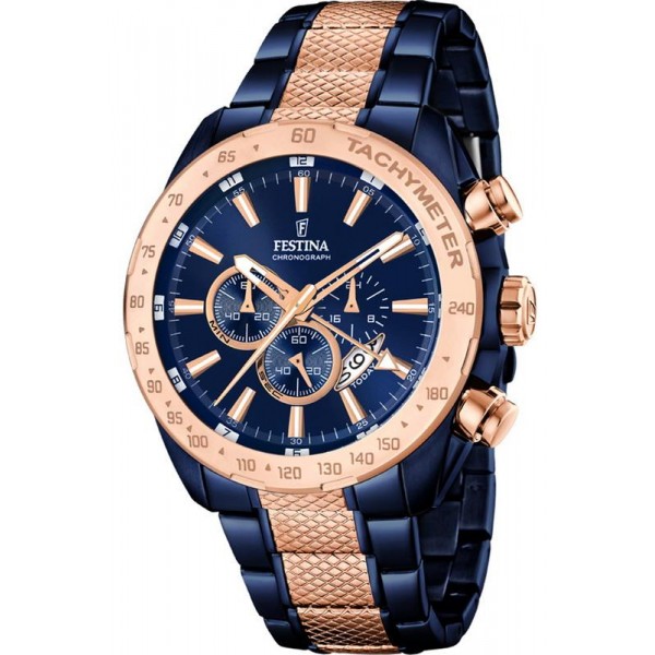 Купить Festina Мужские Часы Prestige F16886/1 Кварцевый Хронограф