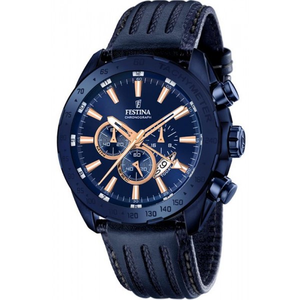 Купить Festina Мужские Часы Prestige F16898/1 Кварцевый Хронограф