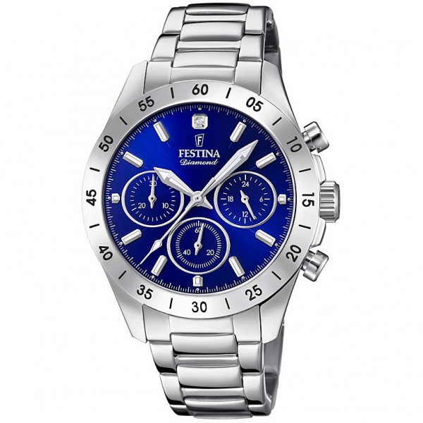 Купить Festina Женские Часы Boyfriend F20397/2 Кварцевый Хронограф