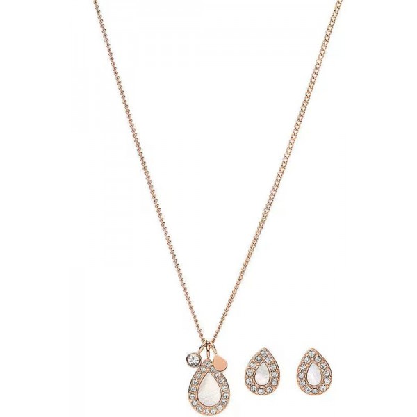 Image du Collier et Boucles dOreilles femme - Fossil Jewelry - JF04029791