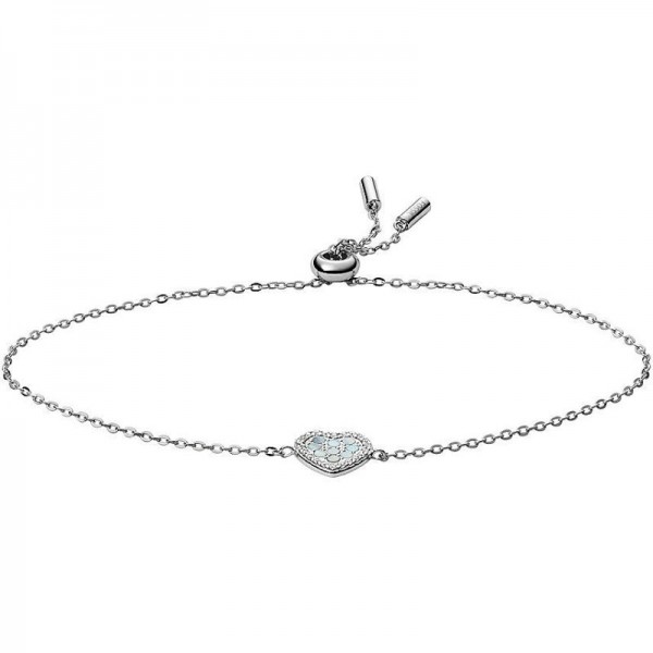 Fossil Damenarmband Sterling Silver JFS00569040 Herz Perlmutt kaufen