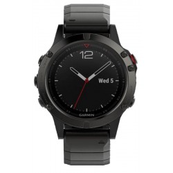 Buy Men's Garmin Watch Fēnix 5 Sapphire 010-01688-21 GPS Multisport Smartwatch