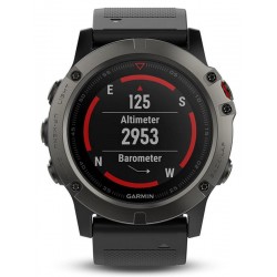 Buy Men's Garmin Watch Fēnix 5X Sapphire 010-01733-01 GPS Multisport Smartwatch