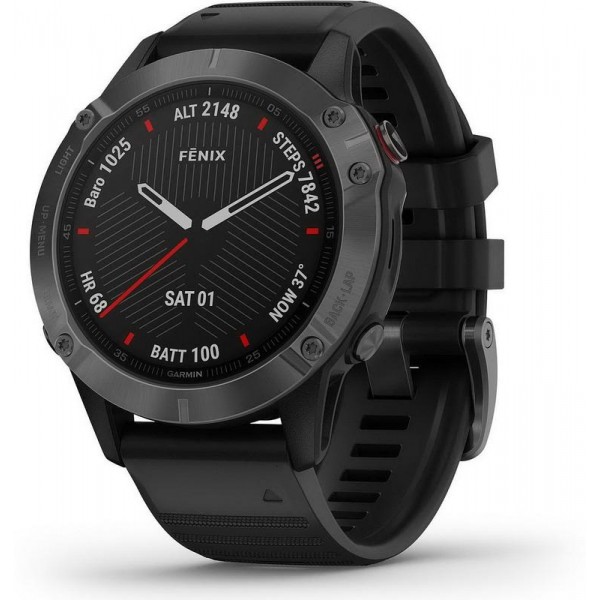 Acheter Montre Homme Garmin Fēnix 6 Sapphire 010-02158-11 GPS Smartwatch Multisport