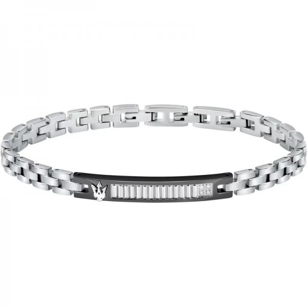 Bild des Maserati Diamonds Herrenarmband JM423ATY20