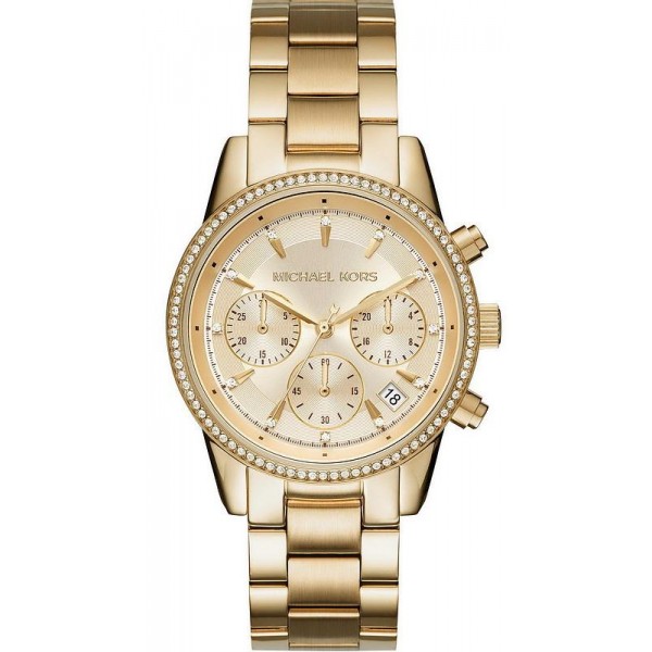 Michael Kors Ladies Watch Ritz MK6356 Chronograph Buy Michael Kors Ladies Watch Ritz MK6356 Chronograph