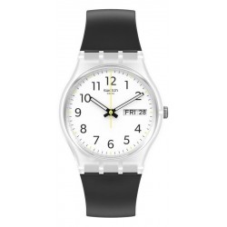 Buy Unisex Swatch Watch Gent Rinse Repeat Black GE726