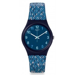 Купить Swatch Женские Часы Gent Trico'Blue GN259