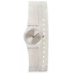 Women's Swatch Watch Lady Silver Glistar LK343