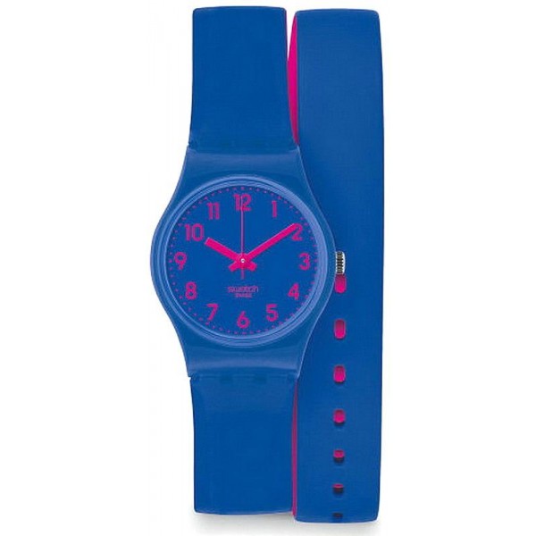 Montre Femme Swatch Lady Biko Bloo LS115 Acheter Montre Femme Swatch Lady Biko Bloo LS115