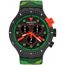 Buy Swatch Watch Big Bold Chrono Escapejungle SB02B409