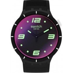 Buy Swatch Watch Big Bold Futuristic Black SO27B119