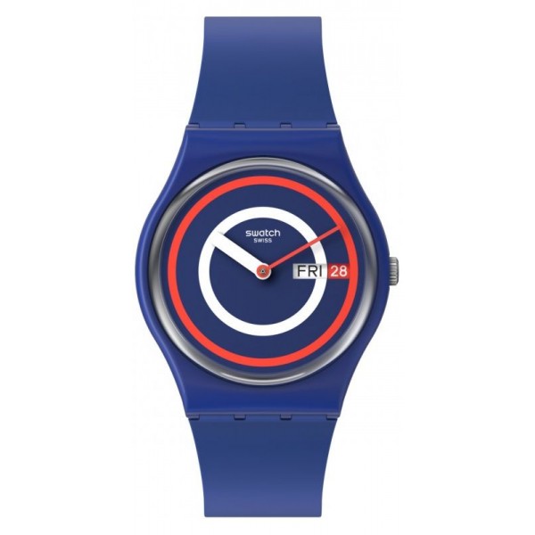 Acheter Montre Unisex Swatch Gent Swatch Blue To Basics SO28N703