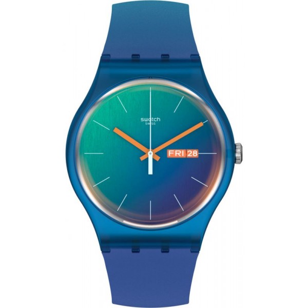 Acheter Montre Unisex Swatch New Gent Fade To Teal SO29N708
