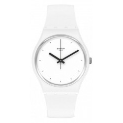 Montre Unisex Swatch Gent Think Time White SO31W100