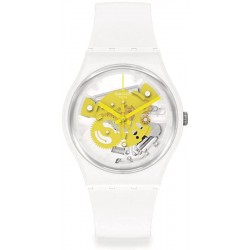 Montre Unisex Swatch Gent Time To Yellow Small SO31W105