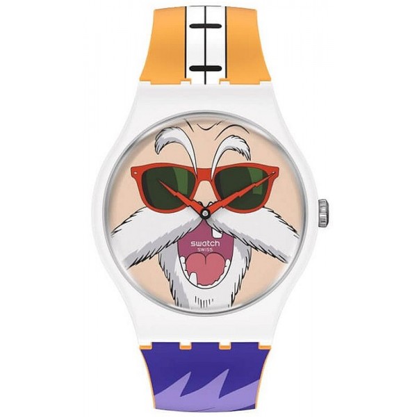 Acheter Montre Swatch Dragon Ball Z Kamesennin X Swatch SUOZ346