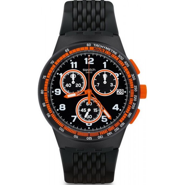 Kaufen Sie Swatch Herrenuhr Chrono Plastic Nerolino SUSB408 Chronograph
