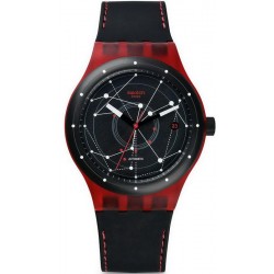 Купить Swatch Унисекс Часы Sistem51 Sistem Red SUTR400 Автоматический