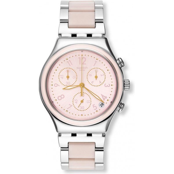 Buy Swatch Ladies Watch Irony Chrono Dreamnight Rose YCS588G Chronograph