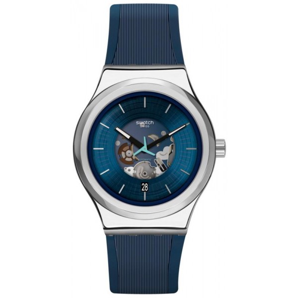Купить Swatch Унисекс Часы Irony Sistem51 Blurang YIS430 Автоматический
