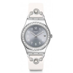 Купить Swatch Женские Часы Irony Medium Pretty In White YLS463