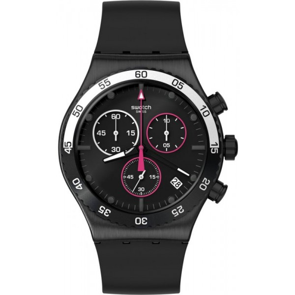 Acheter Montre Homme Swatch Irony Chrono Magenta At Night YVB413 Chronographe