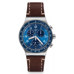 Acheter Montre Homme Swatch Irony Chrono Casual Blue YVS466 Chronographe