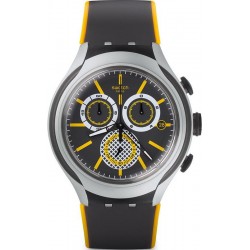 Swatch Herrenuhr Irony Xlite Bee-Droid YYS4008 Chronograph