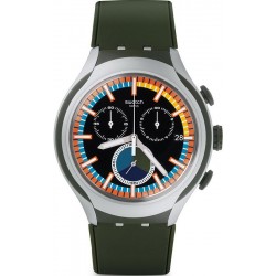 Swatch Herrenuhr Irony Xlite Moss YYS4009 Chronograph
