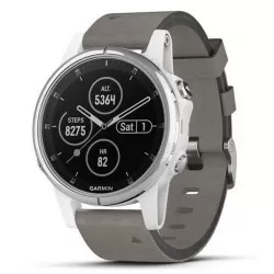 Garmin Unisexuhr Fēnix 5S Plus Sapphire 010-01987-05 GPS Multisport Smartwatch